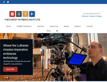 Tablet Screenshot of christinmedia.org
